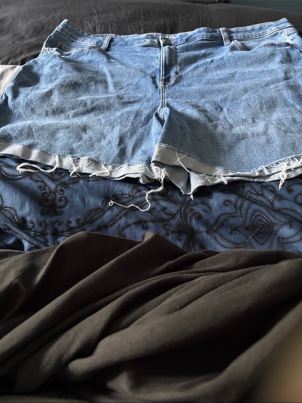 Sonoma Light Blue Denim Shorts with Contrast Stitching